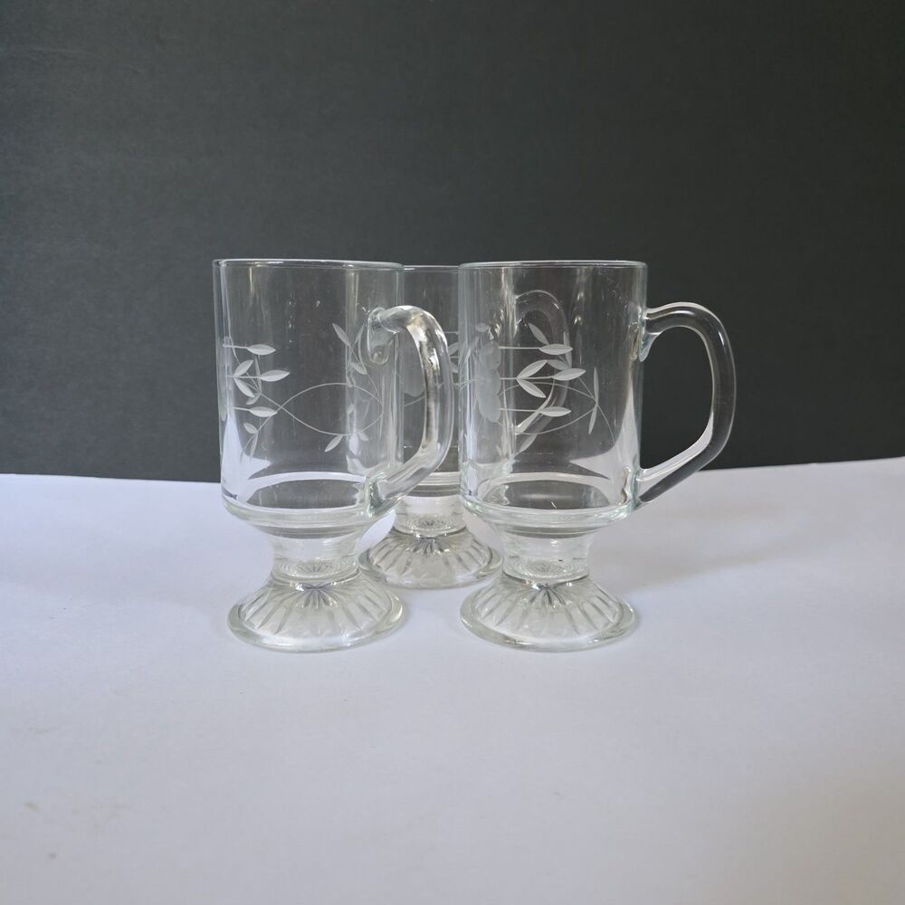 Princess House Heritage Glass Irish Coffee Mug